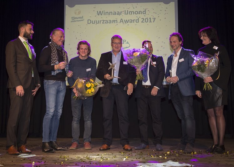 Uitreiking podium