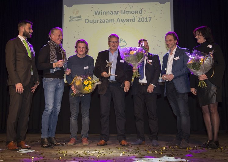 Uitreiking podium